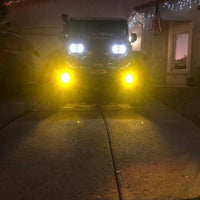 Jeep TJ XJ YJ ZJ Steerable Knuckle Pod Light Mounts (1984-2006 Wrangler/Cherokee)