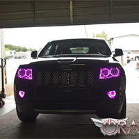2011-2013 Jeep Grand Cherokee LED Headlight Halo Kit
