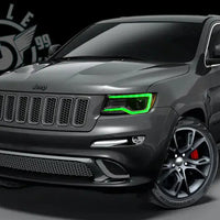 2014-2021 Jeep Grand Cherokee Dynamic ColorSHIFT Headlight DRL Upgrade Kit