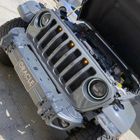 Pre-Runner Style LED Grill Light Kit for Jeep Wrangler JL