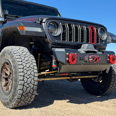 Skid Plate for Jeep JL/JT Gauntlet Front Bumper (2018-2024)