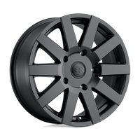 Black Rhino Hard Alloys JOURNEY Matte Black wheel