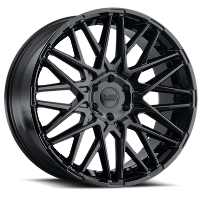 Black Rhino Hard Alloys MOROCCO Gloss Black wheel