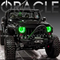 2007-2017 Jeep Wrangler JK LED Headlight Halo Kit