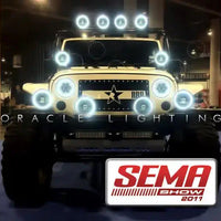 2007-2017 Jeep Wrangler JK LED Headlight Halo Kit