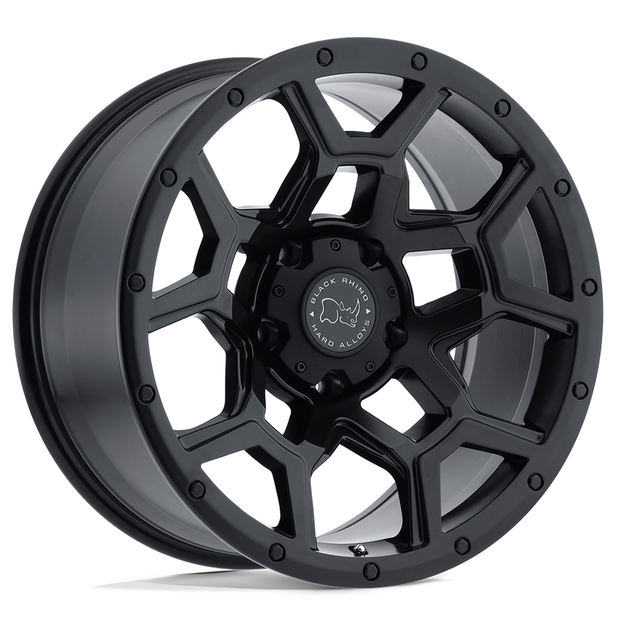 Black Rhino Hard Alloys OVERLAND Matte Black wheel