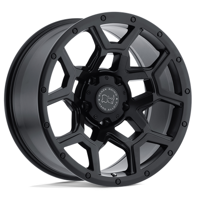 Black Rhino Hard Alloys OVERLAND Matte Black wheel