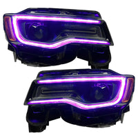 2014-2021 Jeep Grand Cherokee Dynamic ColorSHIFT Headlight DRL Upgrade Kit