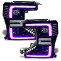 2020-2022 Ford F-250/350 Super Duty ORACLE Dynamic ColorSHIFT Headlight DRL Upgrade Kit w/Switchback Turn Signals