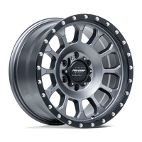 Pro Comp Alloys PA34 ROCKWELL Matte Graphite W/ Black Lip wheel