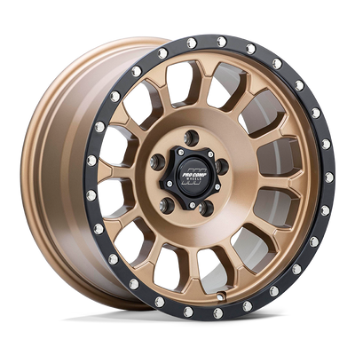 Pro Comp Alloys PA34 ROCKWELL Matte Bronze W/ Black Lip wheel