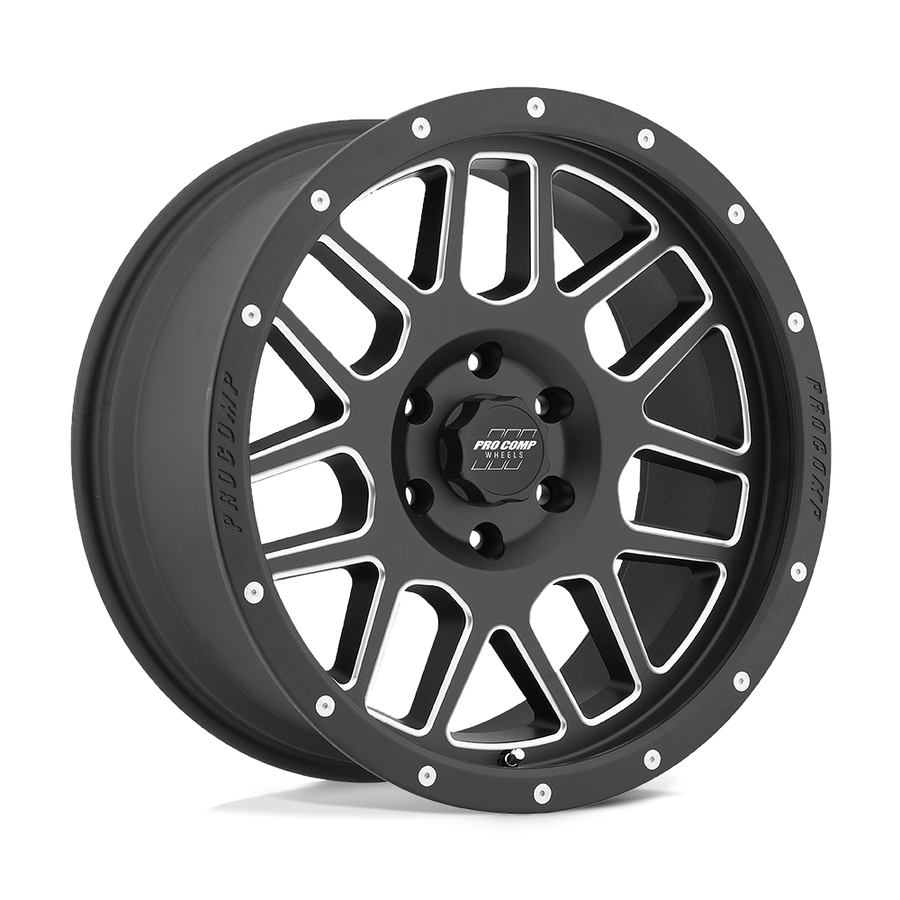 Pro Comp Alloys PA40 VERTIGO Satin Black Milled wheel
