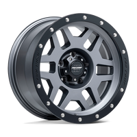 Pro Comp Alloys PA41 PHASER Matte Graphite W/ Black Lip wheel