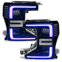 2020-2022 Ford F-250/350 Super Duty ORACLE Dynamic ColorSHIFT Headlight DRL Upgrade Kit w/Switchback Turn Signals