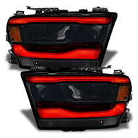 2019-2024 Dodge RAM 1500 ColorSHIFT RGB+W Headlight DRL Upgrade Kit - Reflector LED Headlights