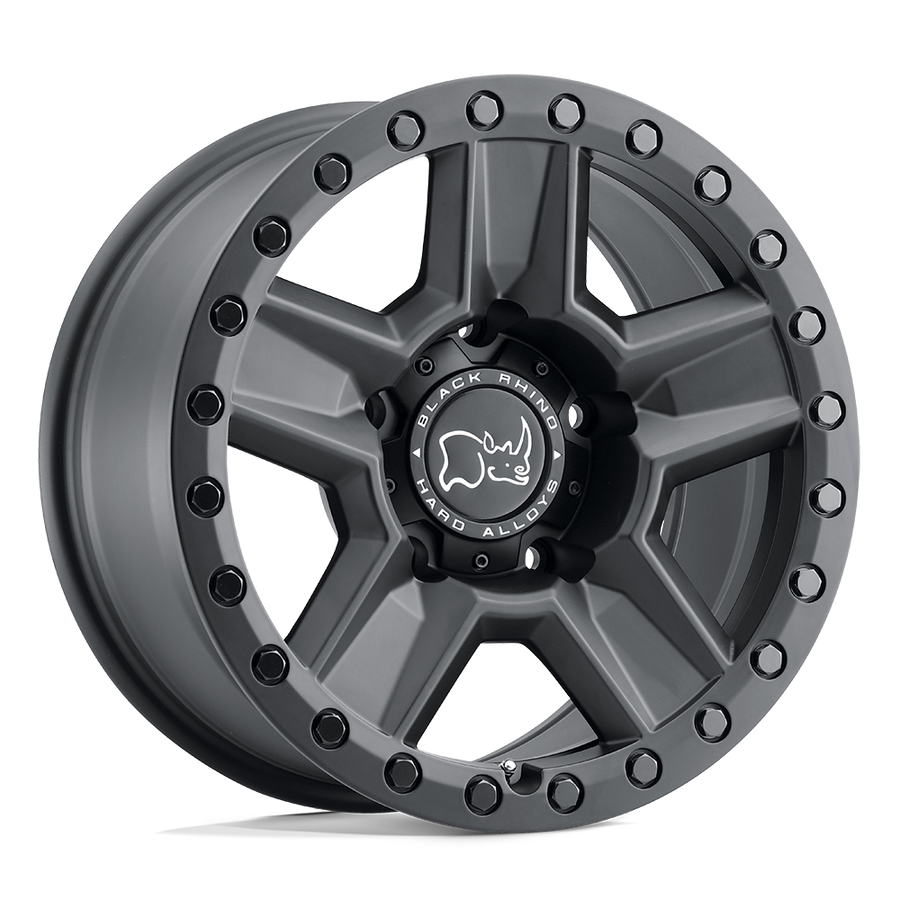 Black Rhino Hard Alloys RAVINE Matte Black wheel