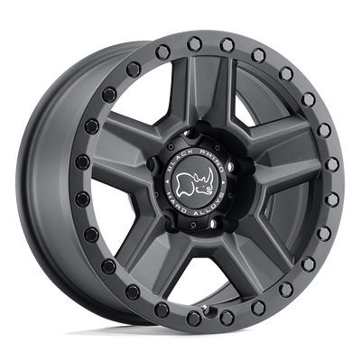 Black Rhino Hard Alloys RAVINE Matte Black wheel