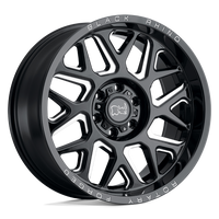Black Rhino Hard Alloys REAPER Gloss Black & Milled wheel