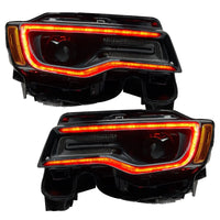 2014-2021 Jeep Grand Cherokee Dynamic ColorSHIFT Headlight DRL Upgrade Kit