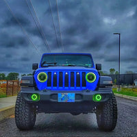 Oculus™ ColorSHIFT Bi-LED Projector Headlights for Jeep JL / Gladiator JT
