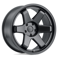 Black Rhino Hard Alloys ROKU Gun Black wheel