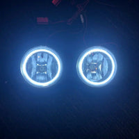 ORACLE 2011-2014 DODGE CHARGER / 2010-17 WRANGLER JK WHITE LED HALO FOG LIGHTS - CLEARANCE