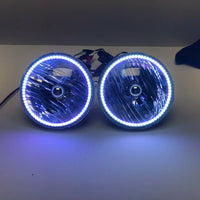 2007-2016 Jeep Wrangler JK Pre-Assembled ColorSHIFT LED Halo Headlights