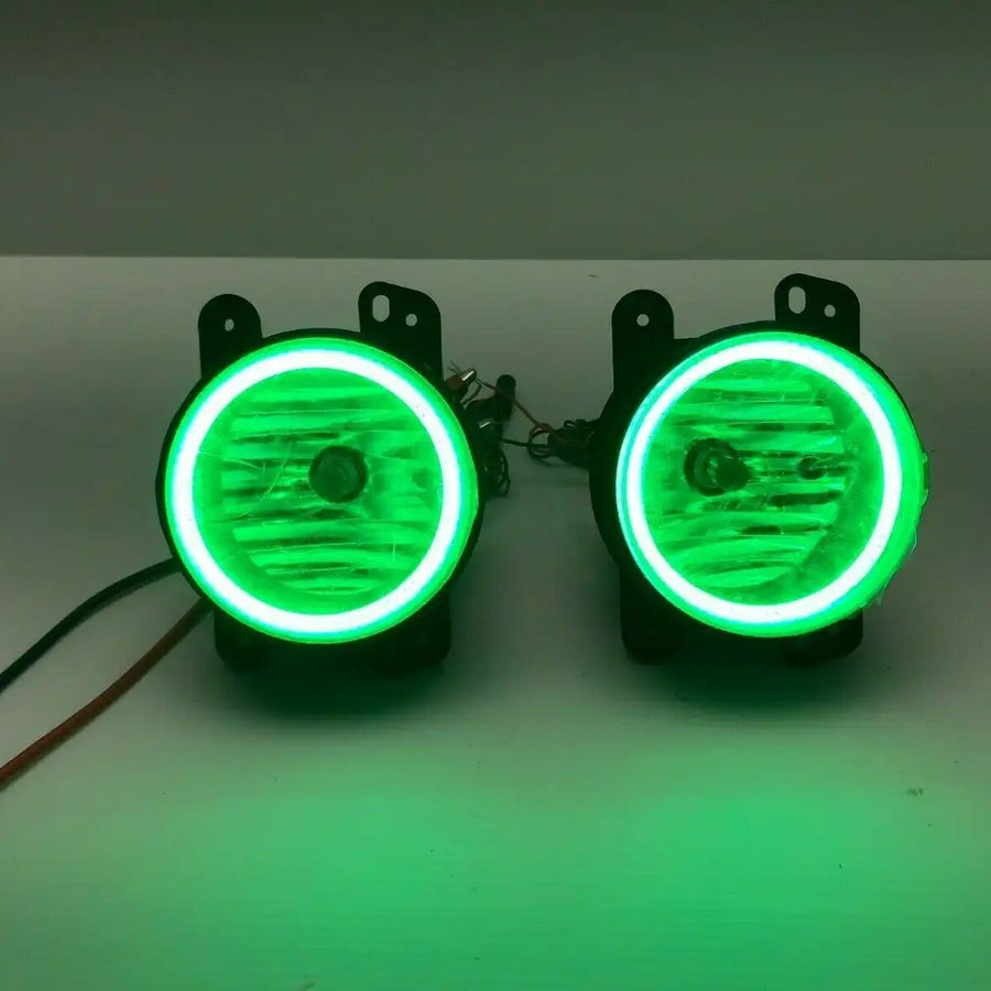 2007-2009 Wrangler / 2005-2010 Chrysler 300 / 2005-2007 Magnum Green Plasma Fog Lights