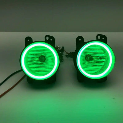 2007-2009 Wrangler / 2005-2010 Chrysler 300 / 2005-2007 Magnum Green Plasma Fog Lights