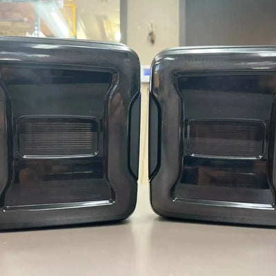 USED ORACLE BLACK SERIES LED JEEP WRANGLER JL TAIL LIGHTS - 5852-504