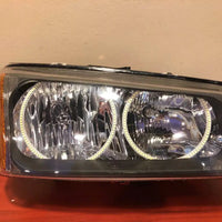 2003-06 CHEVY SILVERADO 1500/2500/3500 ORACLE Headlights with White LED Halos