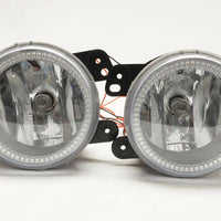 2011-2014 Dodge Charger and 2010-2017 Jeep Wrangler Fog Lights with Red LED Halos
