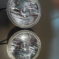 Used 2007-2016 Jeep Wrangler Headlights with Dynamic ColorSHIFT Halos - Clearance