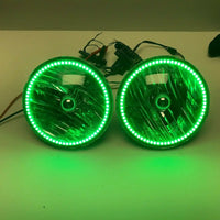 2007-2016 Jeep Wrangler JK Pre-Assembled ColorSHIFT LED Halo Headlights
