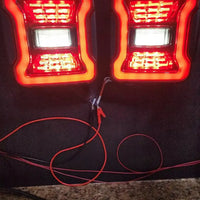 USED ORACLE BLACK SERIES LED JEEP WRANGLER JL TAIL LIGHTS - 5852-504