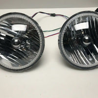 2007-2016 Jeep Wrangler JK Pre-Assembled ColorSHIFT LED Halo Headlights