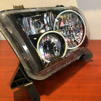 ORACLE 2007-2013 TOYOTA TUNDRA BLACK HEADLIGHTS WITH WHITE LED HALOS 7119-001 - CLEARANCE