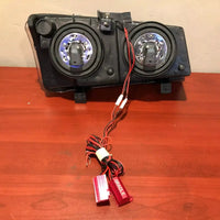 2003-06 CHEVY SILVERADO 1500/2500/3500 ORACLE Headlights with White LED Halos