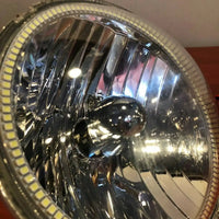 Used 2007-2016 Jeep Wrangler JK Headlights with White LED Halos - Clearance