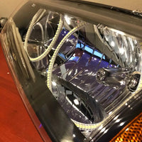 2003-06 CHEVY SILVERADO 1500/2500/3500 ORACLE Headlights with White LED Halos