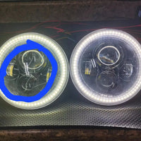 USED ORACLE 2007-2018 JEEP WRANGLER JK SWITCHBACK LED HALO HEADLIGHTS- 5769-123
