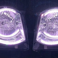 Used 2008-2010 Jeep Grand Cherokee ColorSHIFT Headlights - Non HID - Clearance