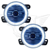 ORACLE 2011-2014 DODGE CHARGER / 2010-17 WRANGLER JK WHITE LED HALO FOG LIGHTS - CLEARANCE