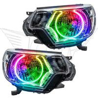ORACLE 2012-15 Toyota Tacoma LED Halo Headlights ColorSHIFT 8163-334 - CLEARANCE
