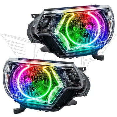 ORACLE 2012-15 Toyota Tacoma LED Halo Headlights ColorSHIFT 8163-334 - CLEARANCE