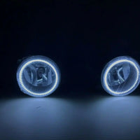 2011-2014 Dodge Charger / 2010-2015 Jeep Wrangler JK White LED Halo Fog Lights