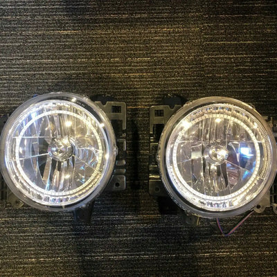 2007-2014 Toyota FJ Cruiser Headlights with ColorSHIFT Halos