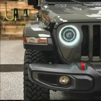 ORACLE LIGHTING OCULUS BI-LED PROJECTOR HEADLIGHTS FOR JEEP WRANGLER JL 5839-504 - CLEARANCE