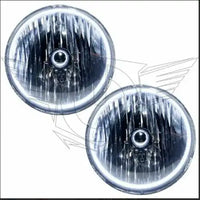 Used 2007-2016 Jeep Wrangler JK Headlights with White LED Halos - Clearance