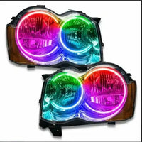 Used 2008-2010 Jeep Grand Cherokee ColorSHIFT Headlights - Non HID - Clearance